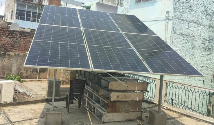 solar rooftop plant