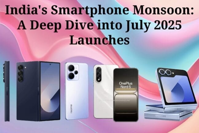 latest smartphone launches july 2025