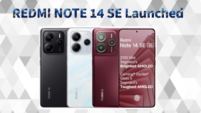 redmi note 14 se