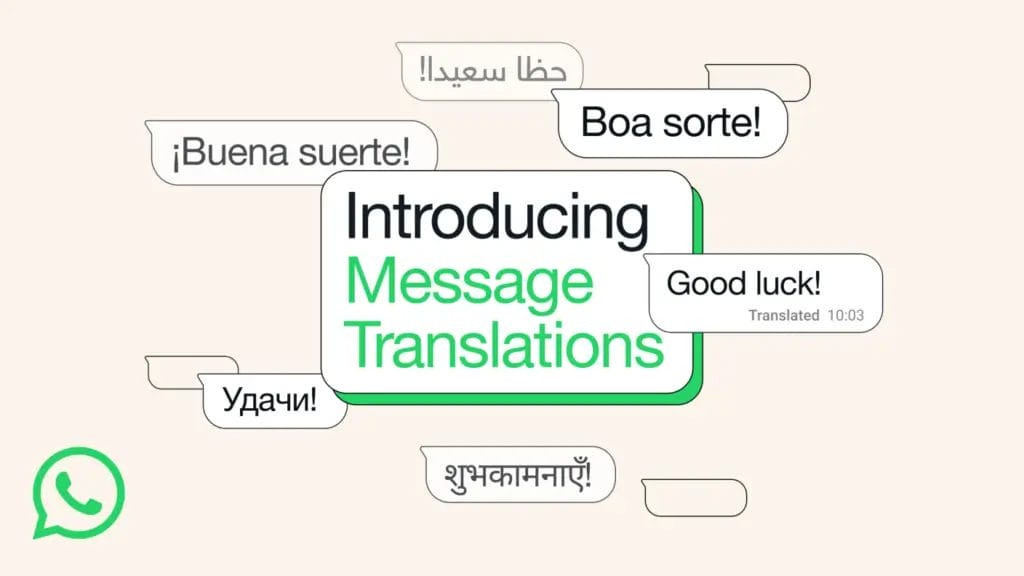 whatsapp real time translation feature launched