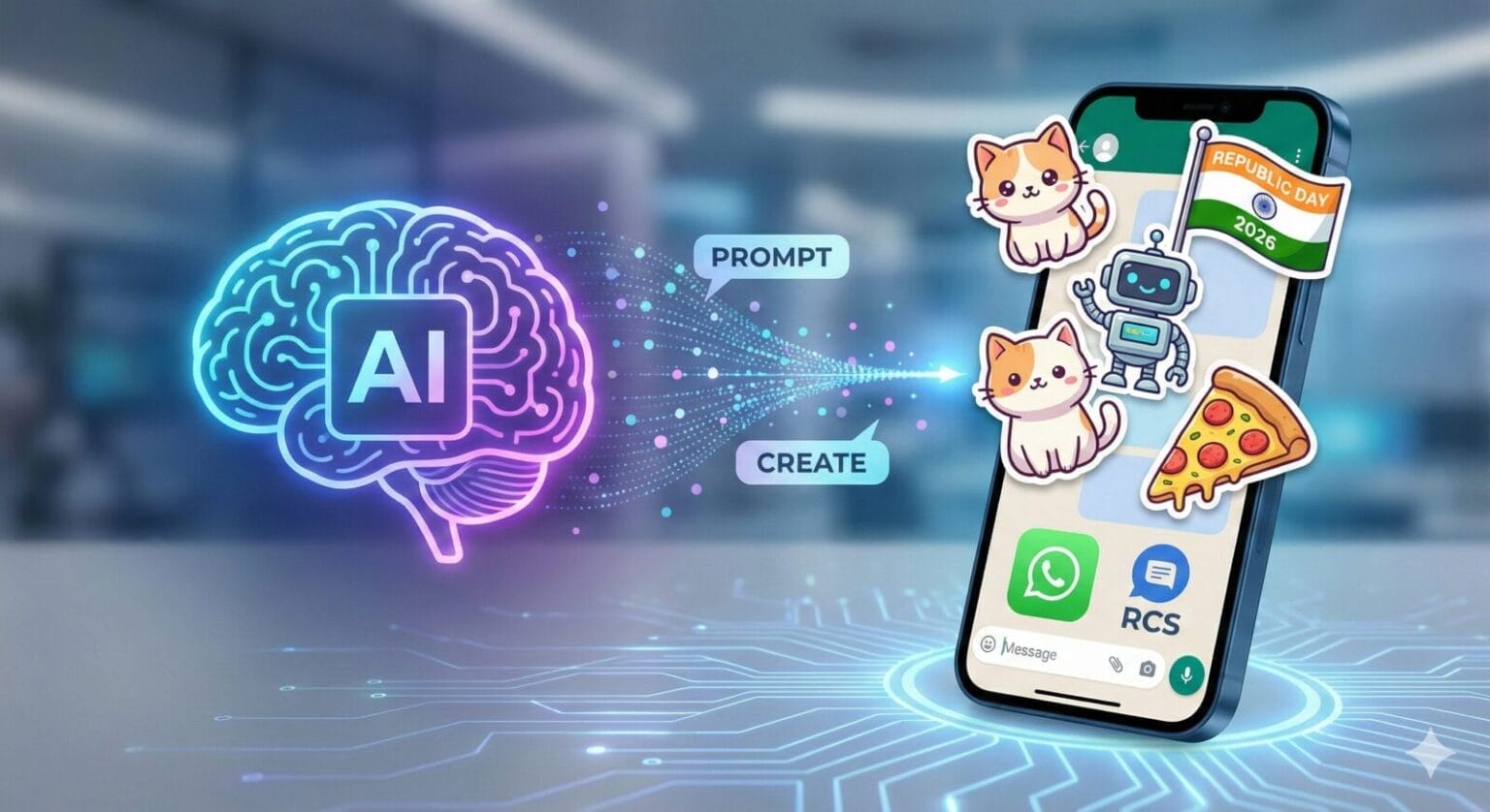 25 AI Sticker Prompts You Can Use with ChatGPT and Gemini for WhatsApp & RCS Messaging 1 Best Prompt for AI Sticker: 25+ Free Ideas for WhatsApp